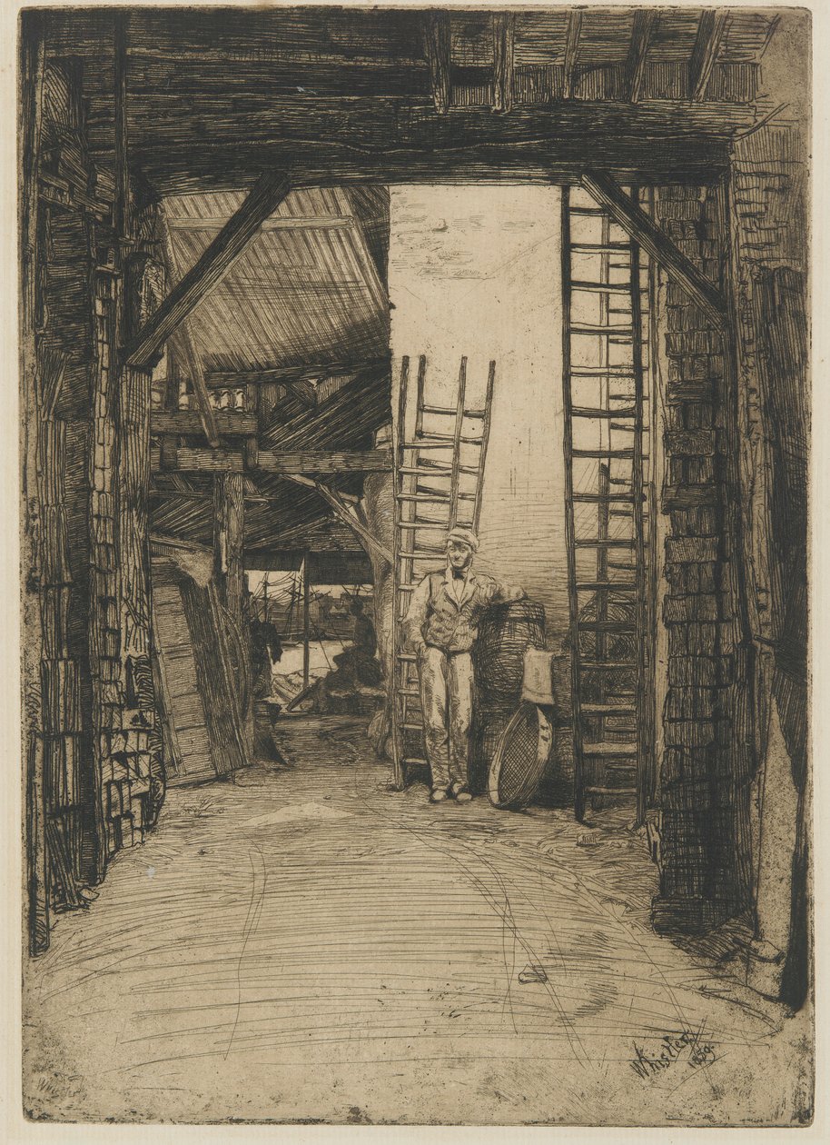 Lime-brännaren av James Abbott McNeill Whistler