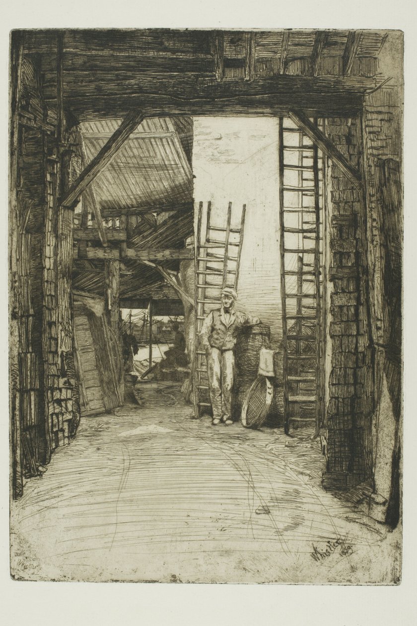 Lime-brännaren av James Abbott McNeill Whistler