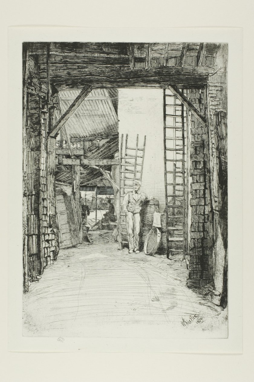 Lime-brännaren av James Abbott McNeill Whistler