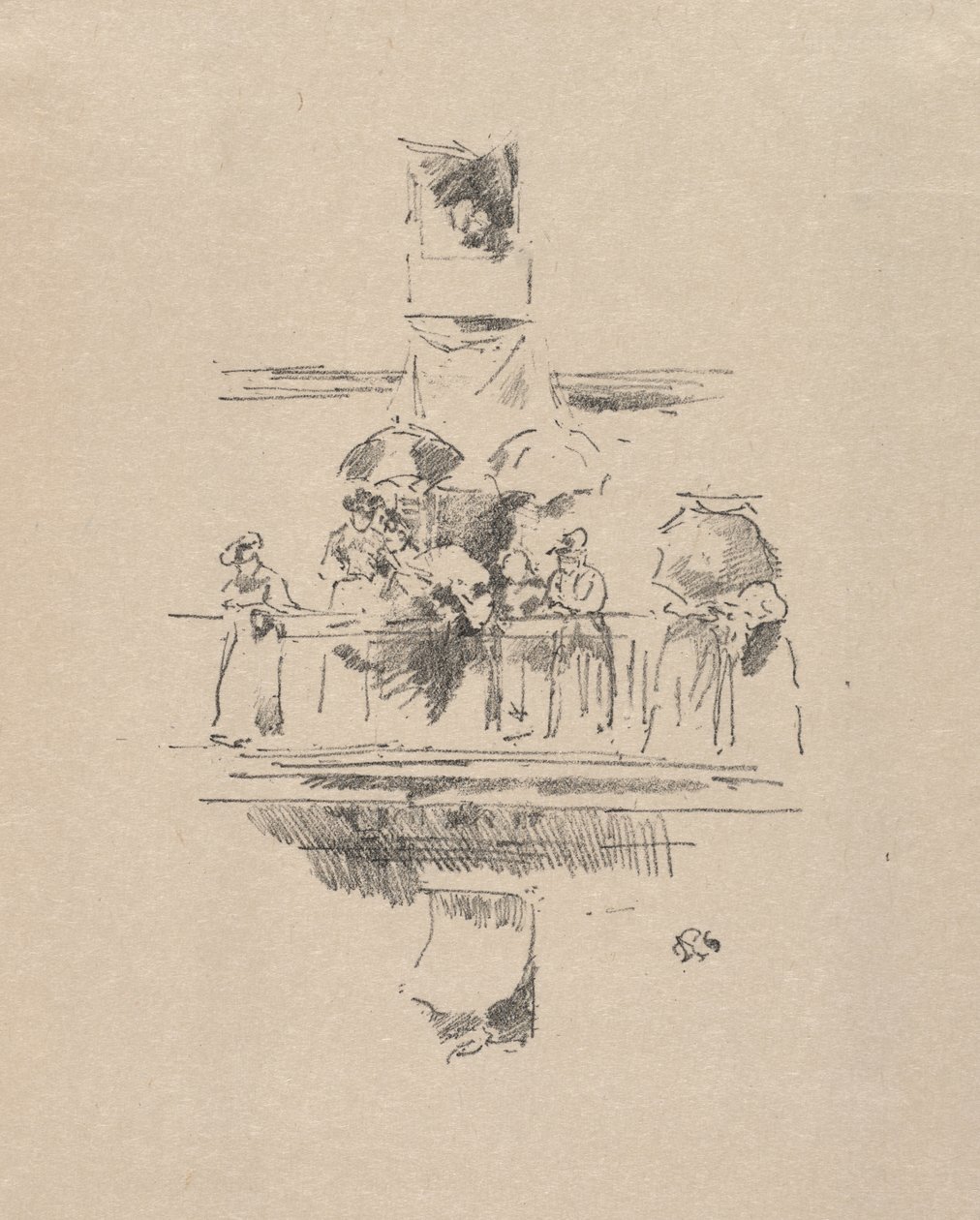 Den lilla balkongen av James McNeill Whistler