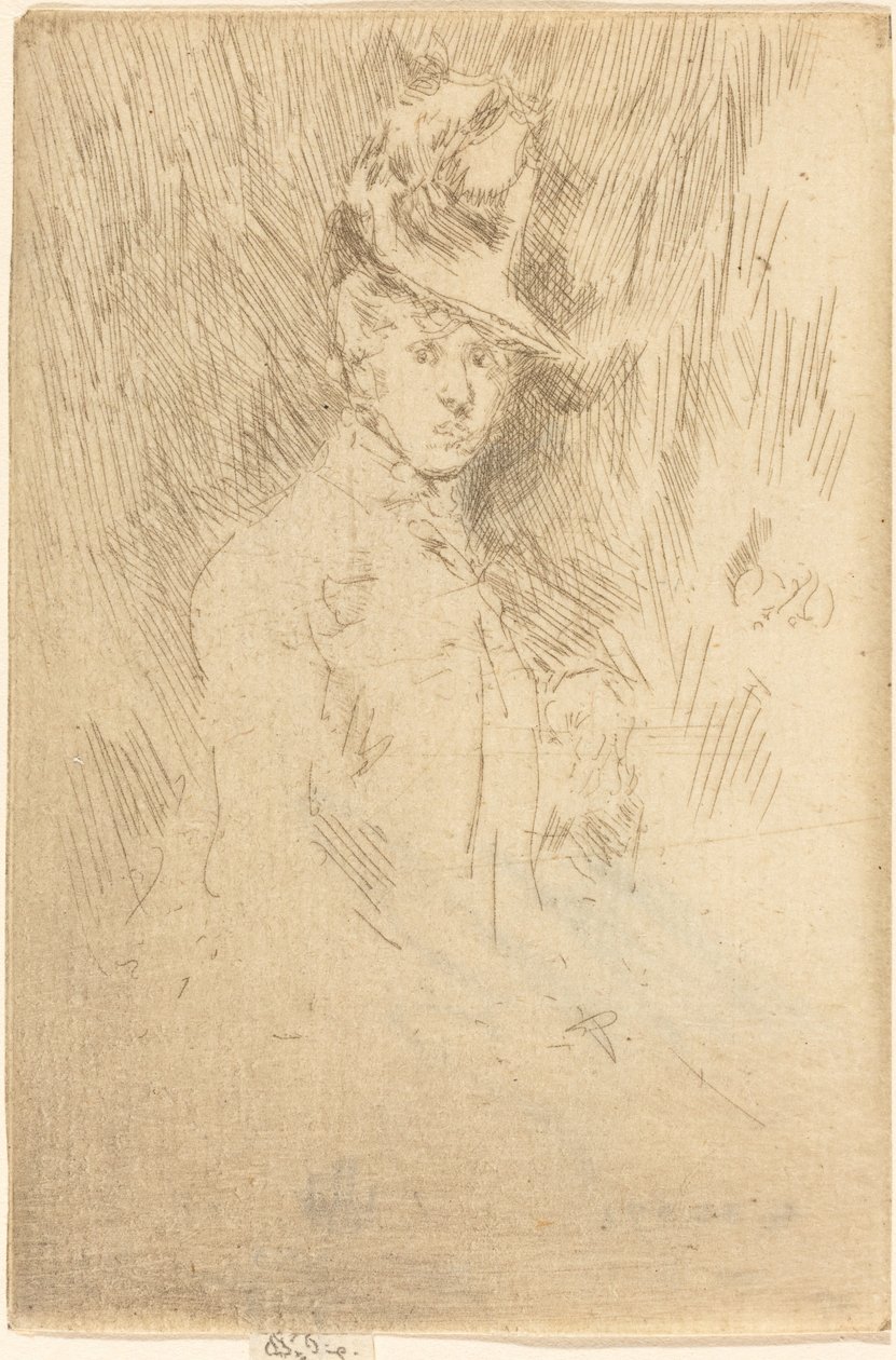 Den lilla hatten av James Abbott McNeill Whistler