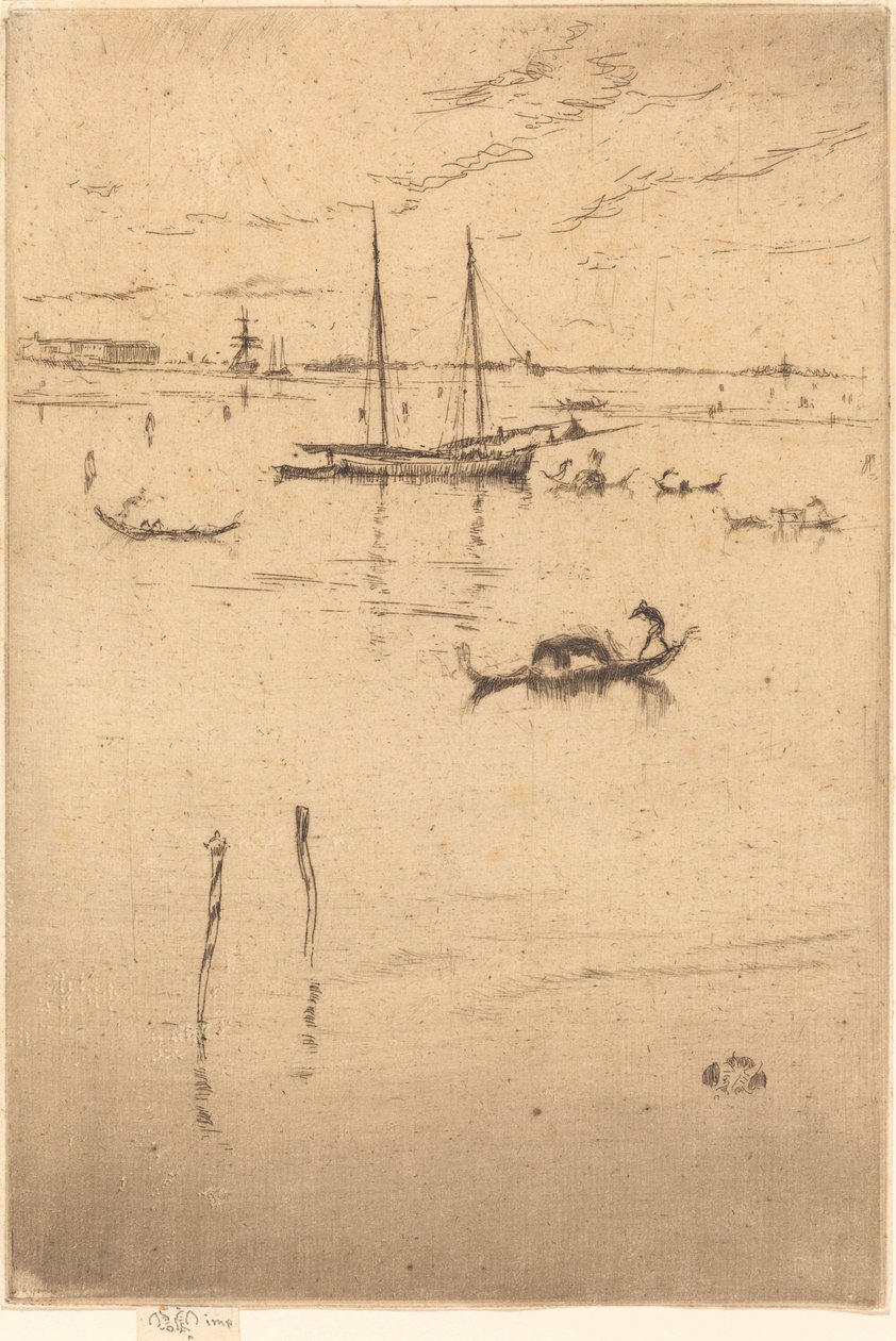 Lilla lagunen av James Abbott McNeill Whistler