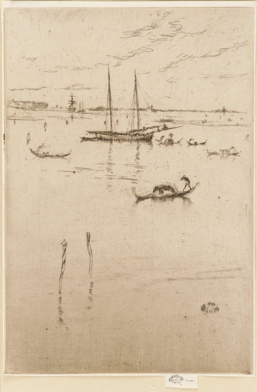 Lilla lagunen av James Abbott McNeill Whistler