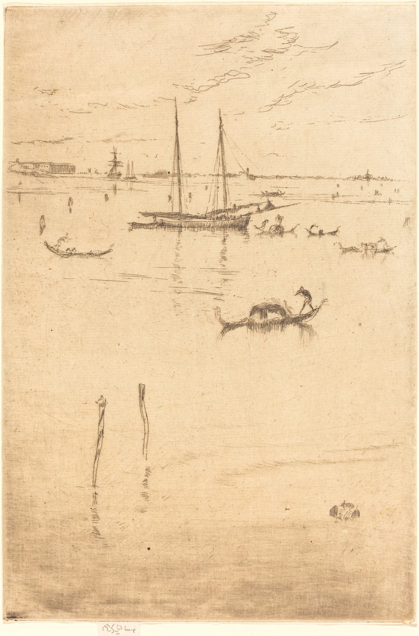 Lilla lagunen av James Abbott McNeill Whistler