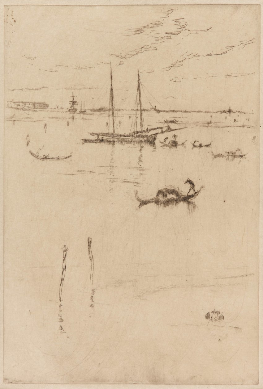 Lilla lagunen av James Abbott McNeill Whistler
