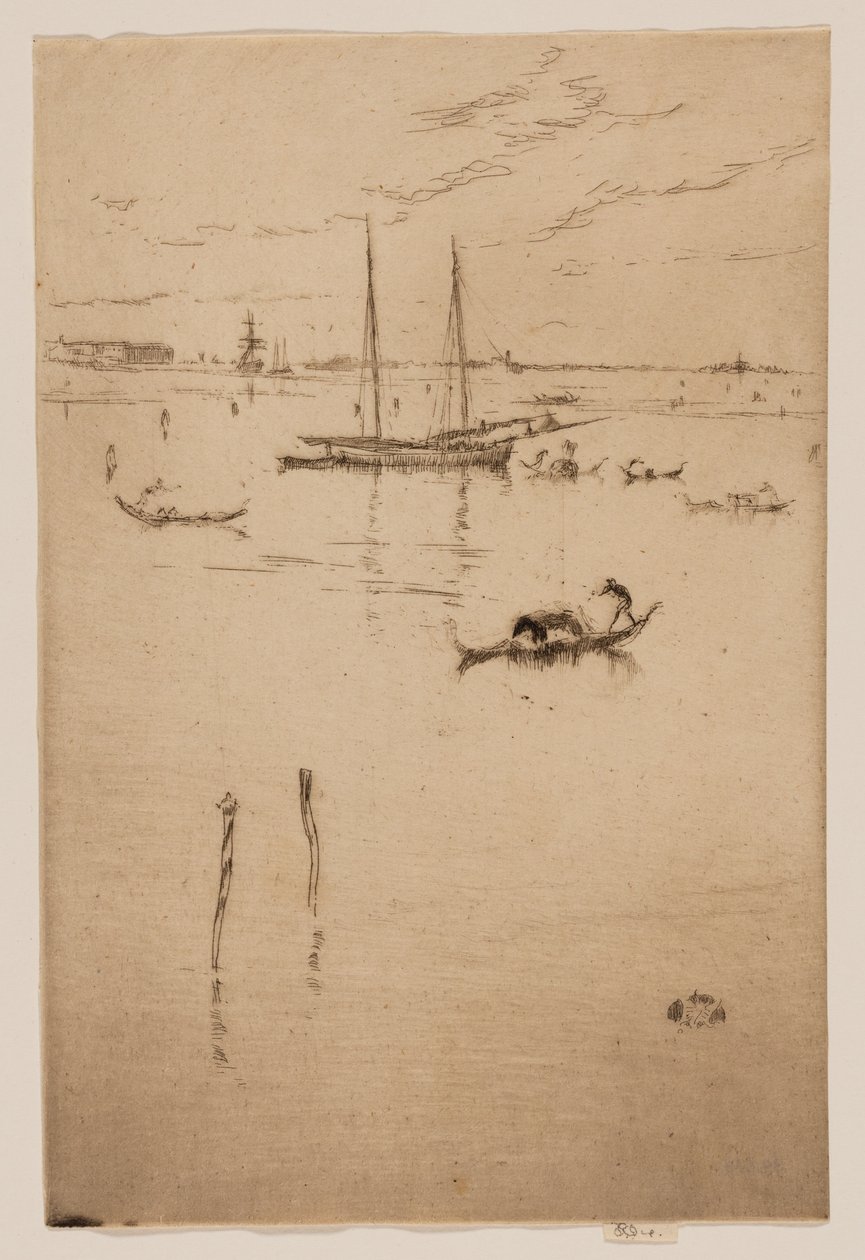 Lilla lagunen av James Abbott McNeill Whistler