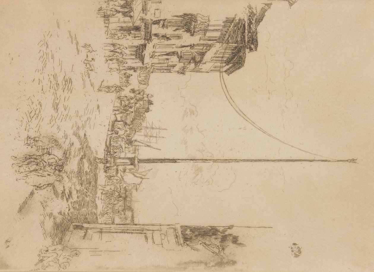 Den lilla masten av James Abbott McNeill Whistler