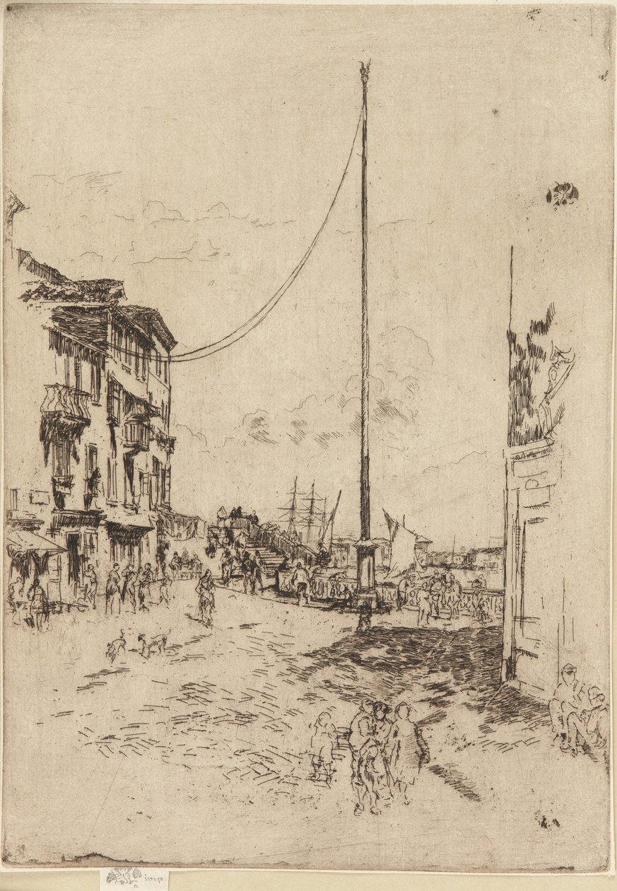 Den lilla masten av James Abbott McNeill Whistler