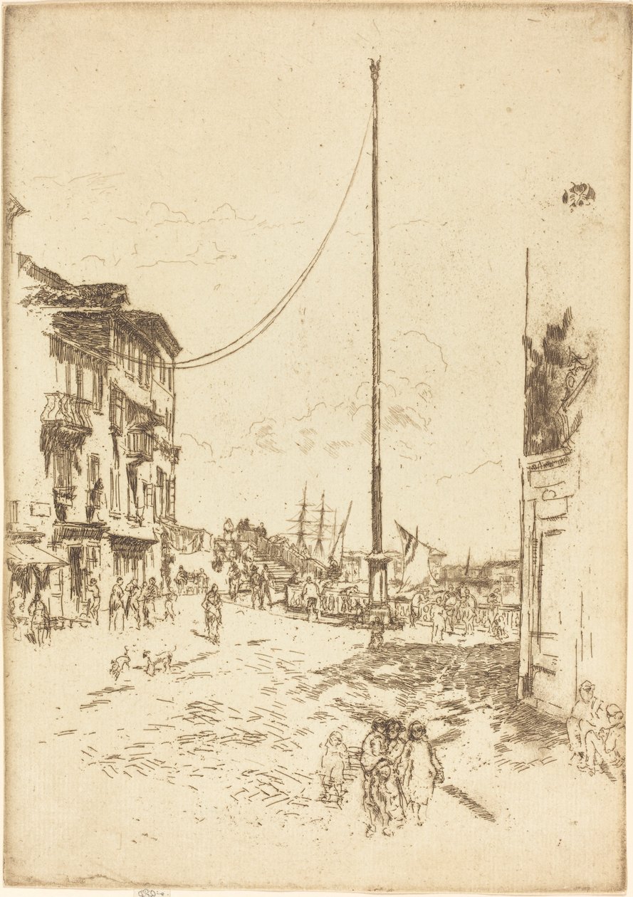 Den lilla masten av James Abbott McNeill Whistler