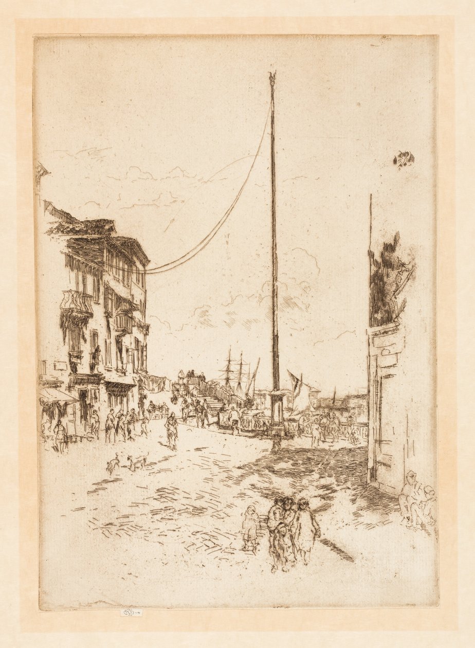 Den lilla masten av James Abbott McNeill Whistler