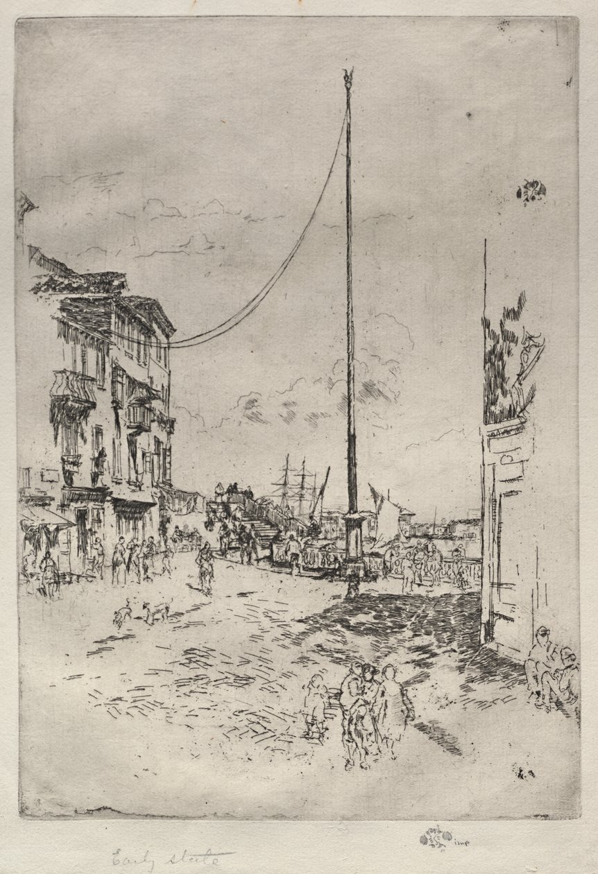 Den lilla masten av James McNeill Whistler