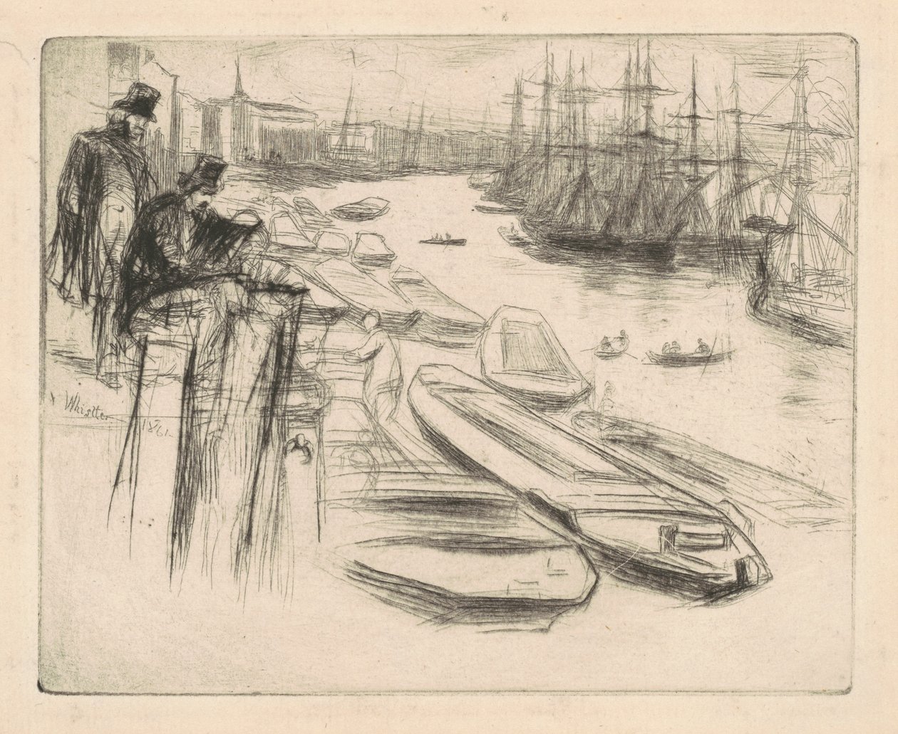 Den lilla dammen av James McNeill Whistler