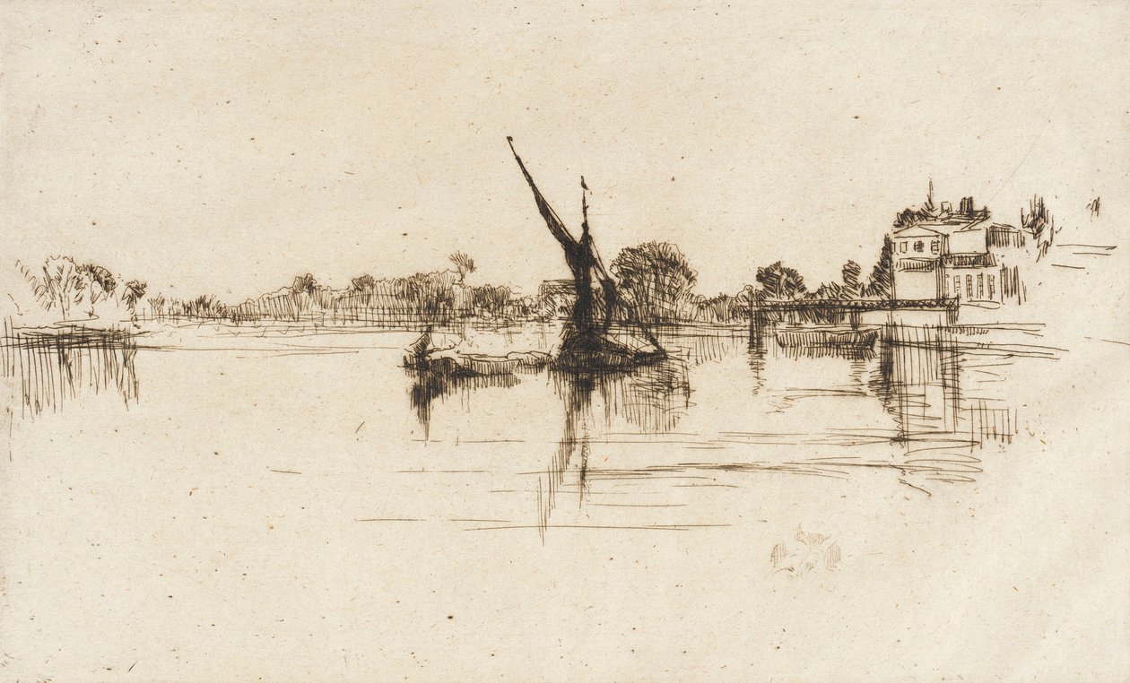 Lilla Putney, nr 2 av James McNeill Whistler