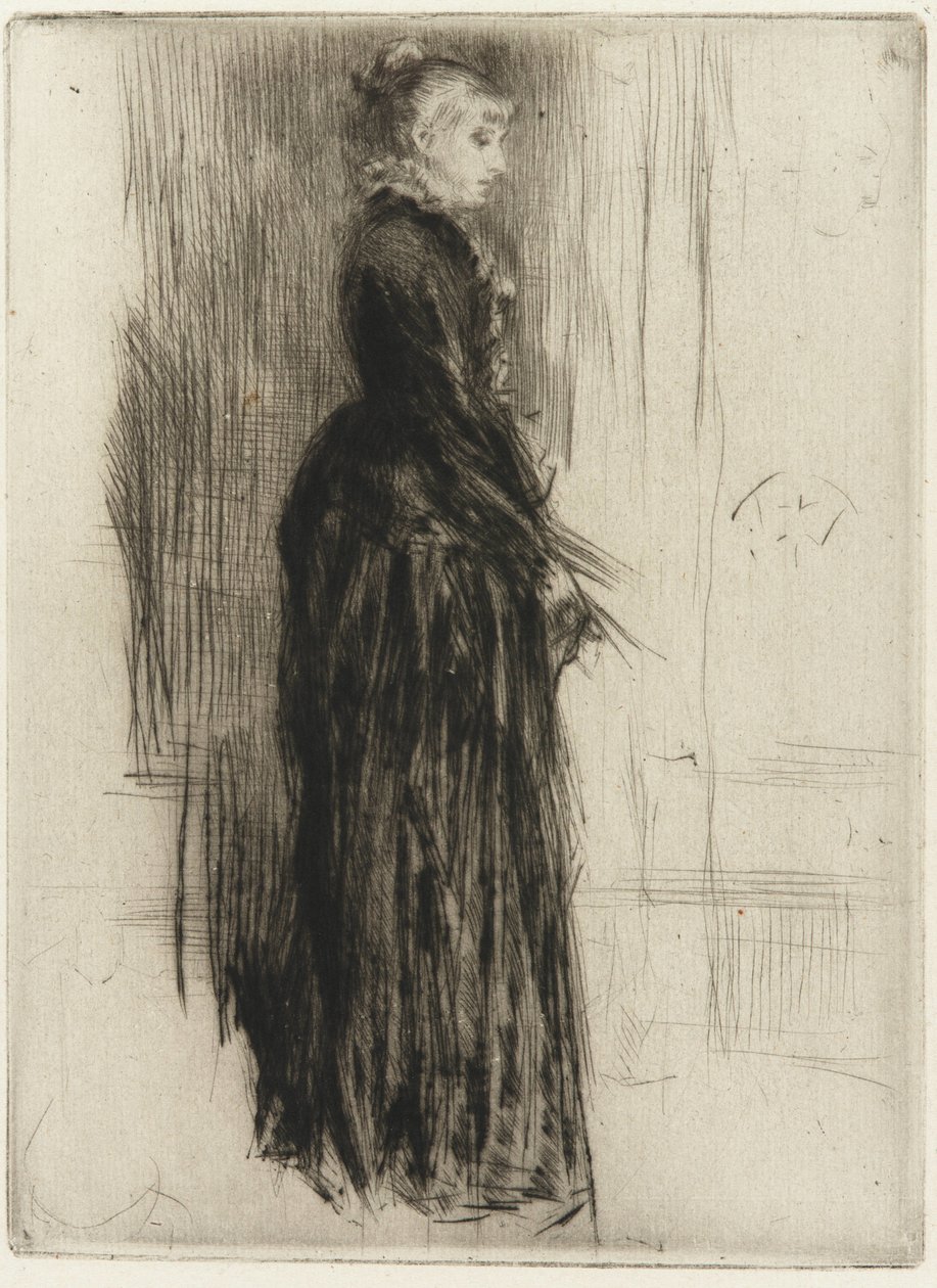 Den lilla sammetsklänningen av James Abbott McNeill Whistler