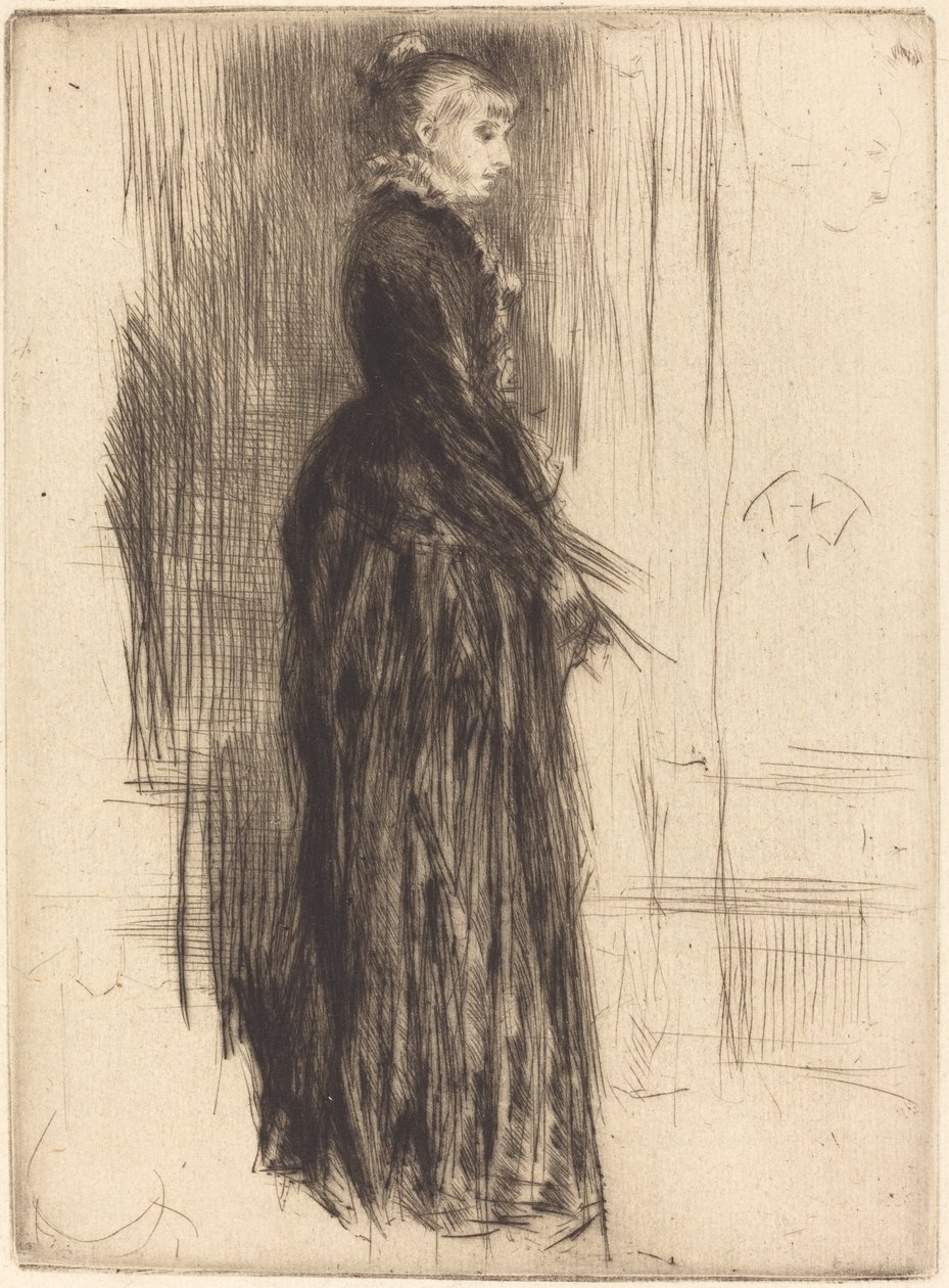Den lilla sammetsklänningen av James Abbott McNeill Whistler