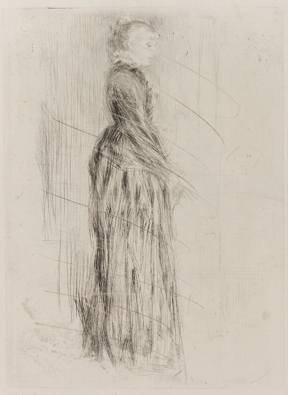 Den lilla sammetsklänningen av James Abbott McNeill Whistler