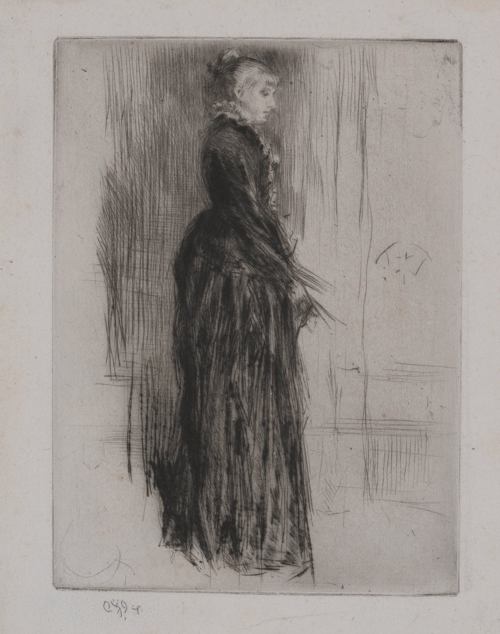 Den lilla sammetsklänningen av James McNeill Whistler