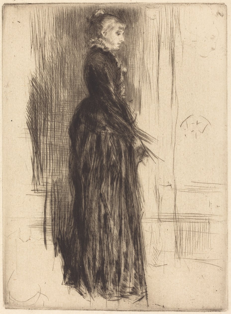 Den lilla sammetsklänningen av James McNeill Whistler