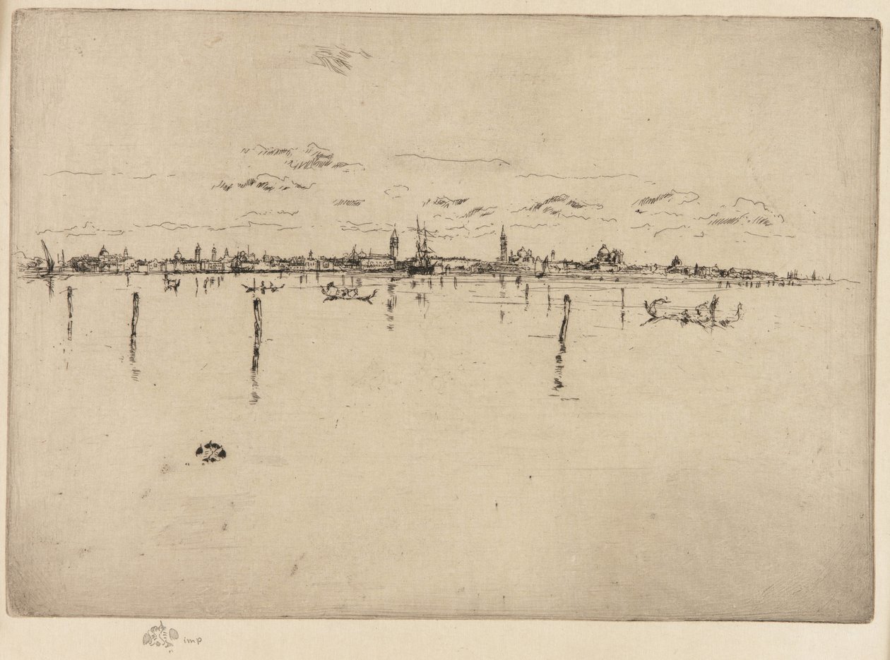 Lilla Venedig av James Abbott McNeill Whistler
