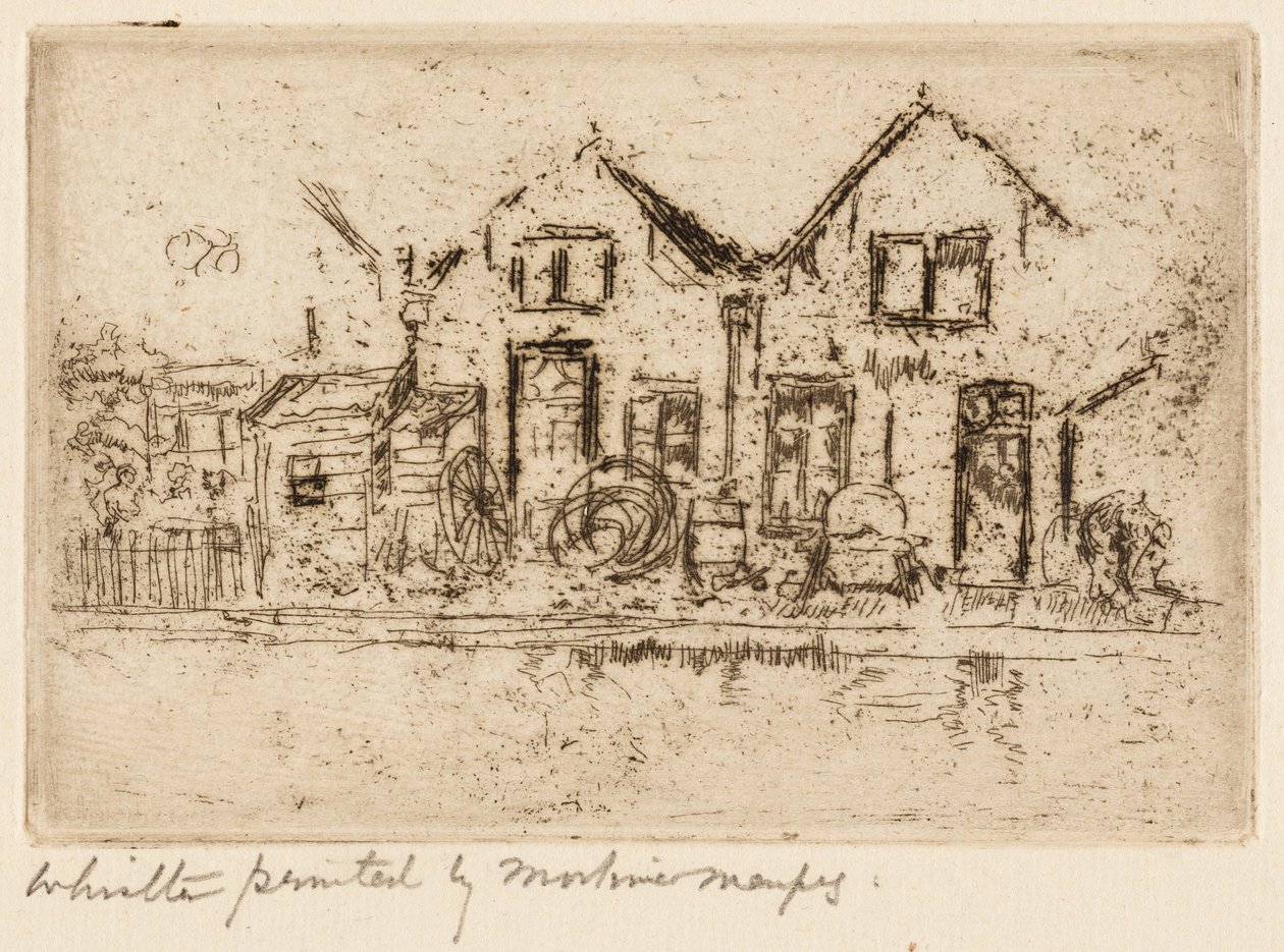 Den lilla hjulmakaren av James McNeill Whistler