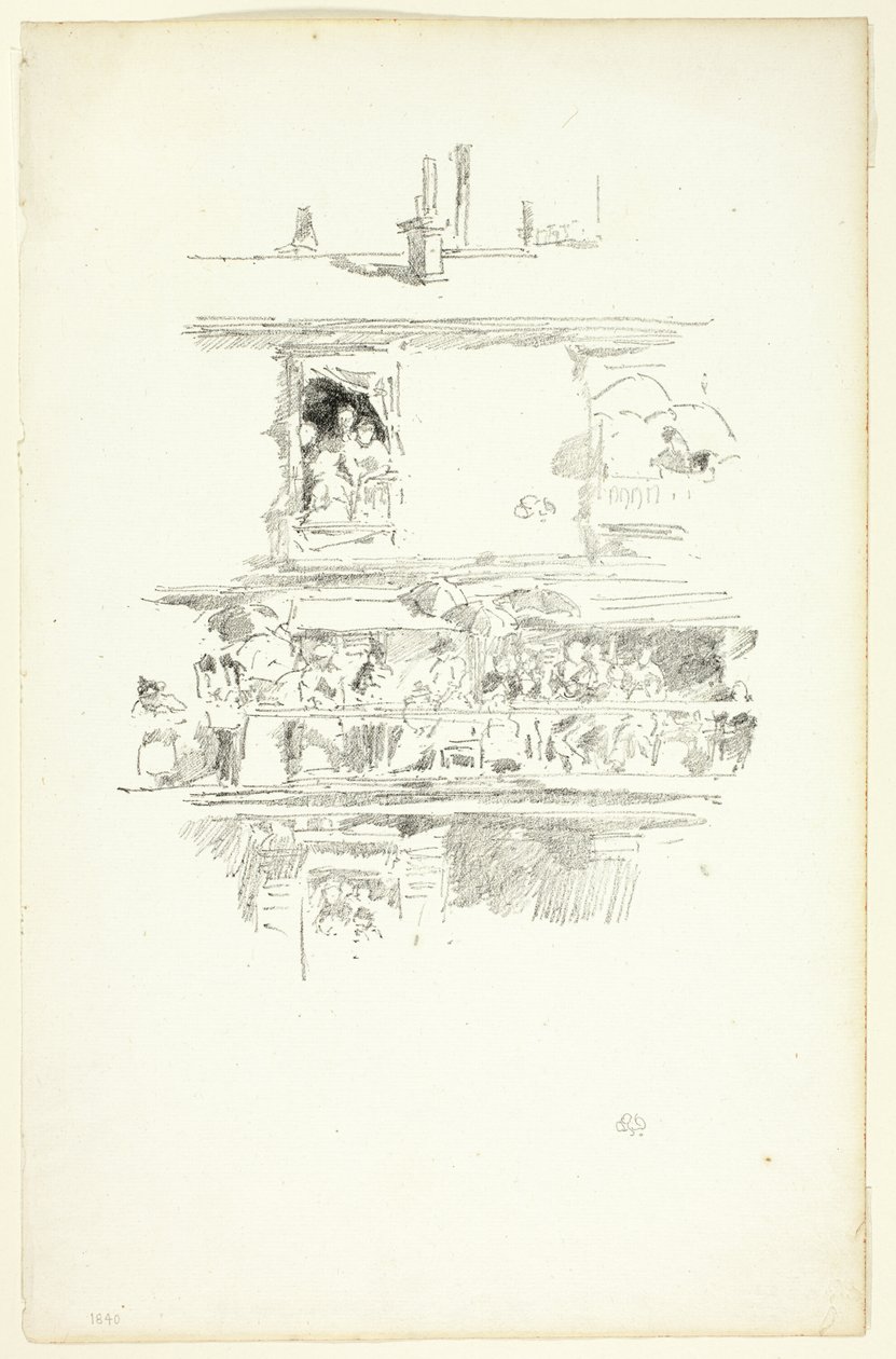 Den långa balkongen av James Abbott McNeill Whistler