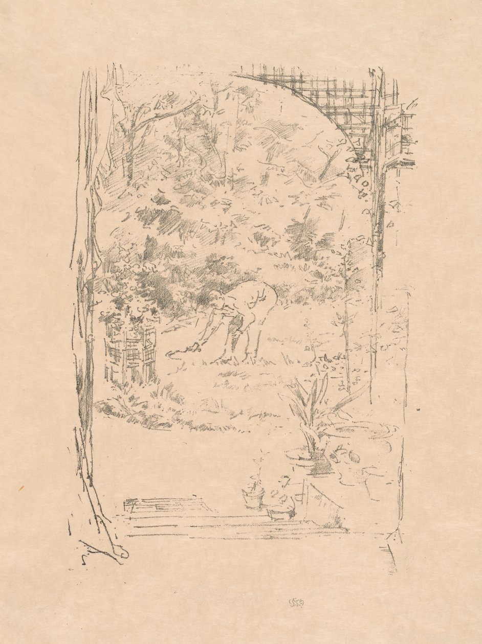 Mannen med skäran av James Abbott McNeill Whistler