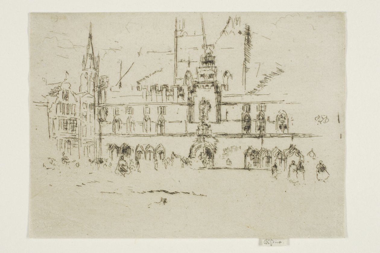 Marknaden, Brygge av James Abbott McNeill Whistler