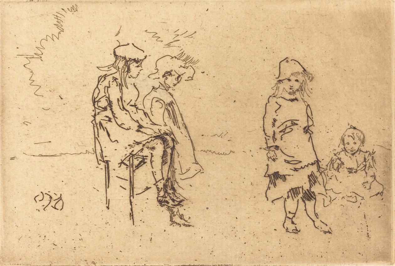 Menpes-barnen av James Abbott McNeill Whistler