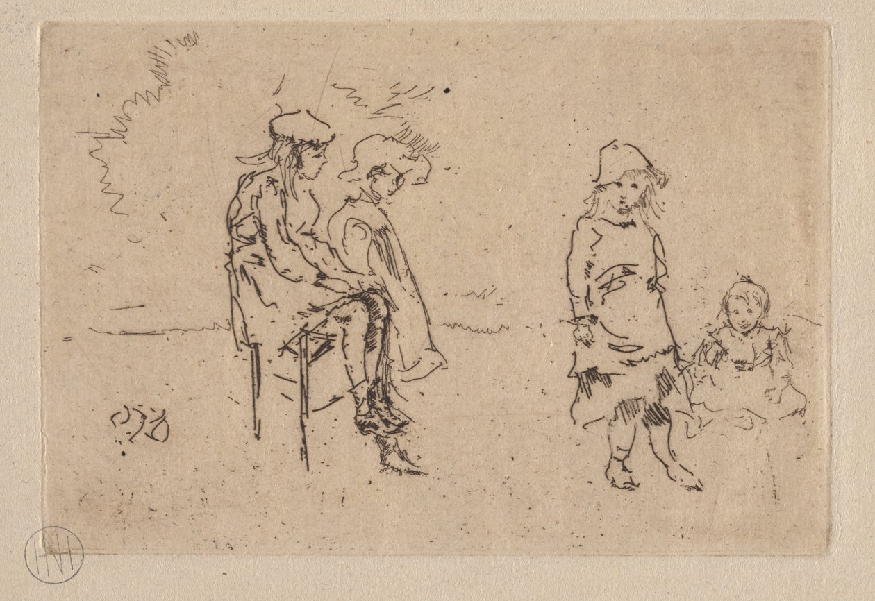 Barnen i Menpes av James McNeill Whistler