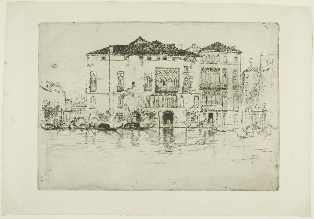 Palatsen av James Abbott McNeill Whistler