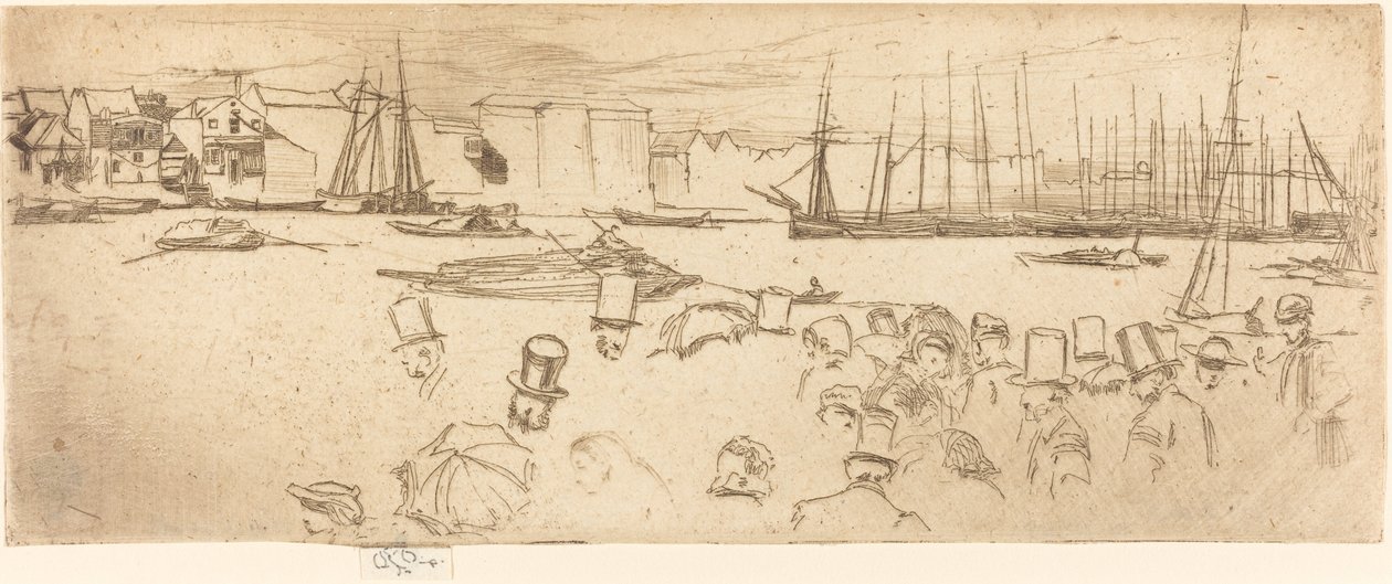 Penny Boat av James Abbott McNeill Whistler