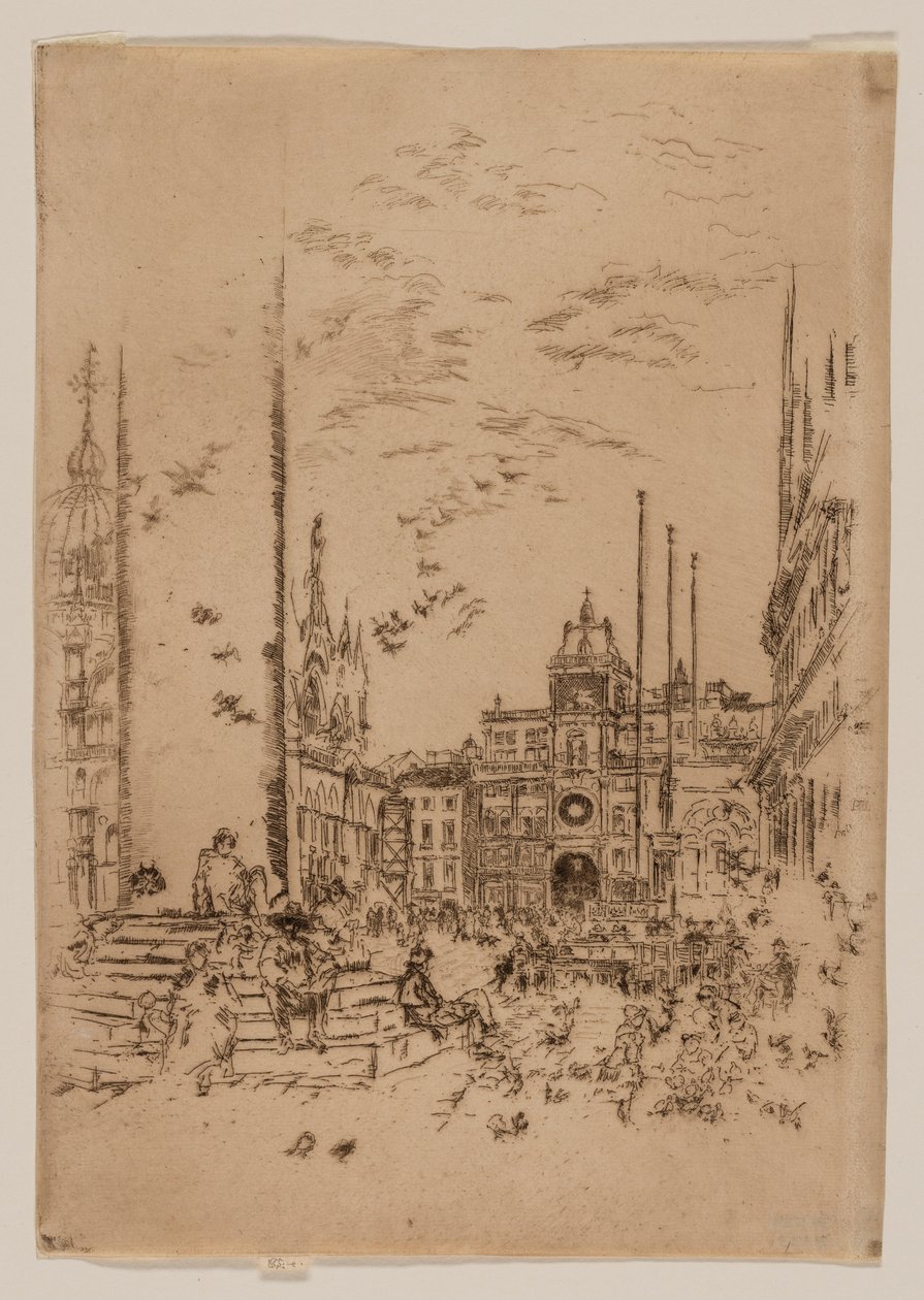 Piazzettan av James McNeill Whistler