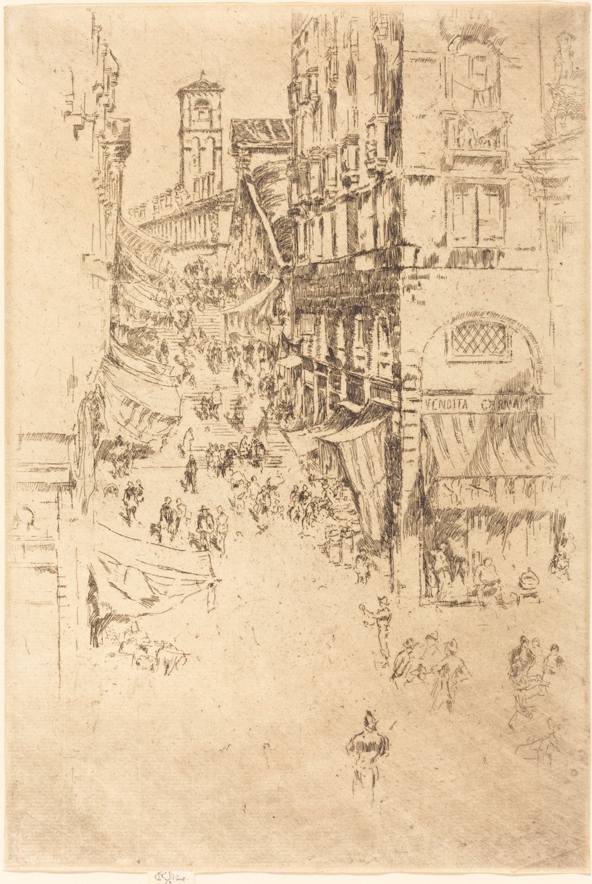 Rialto av James Abbott McNeill Whistler