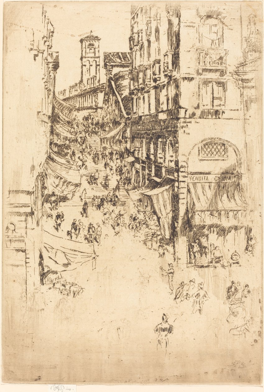Rialto av James Abbott McNeill Whistler