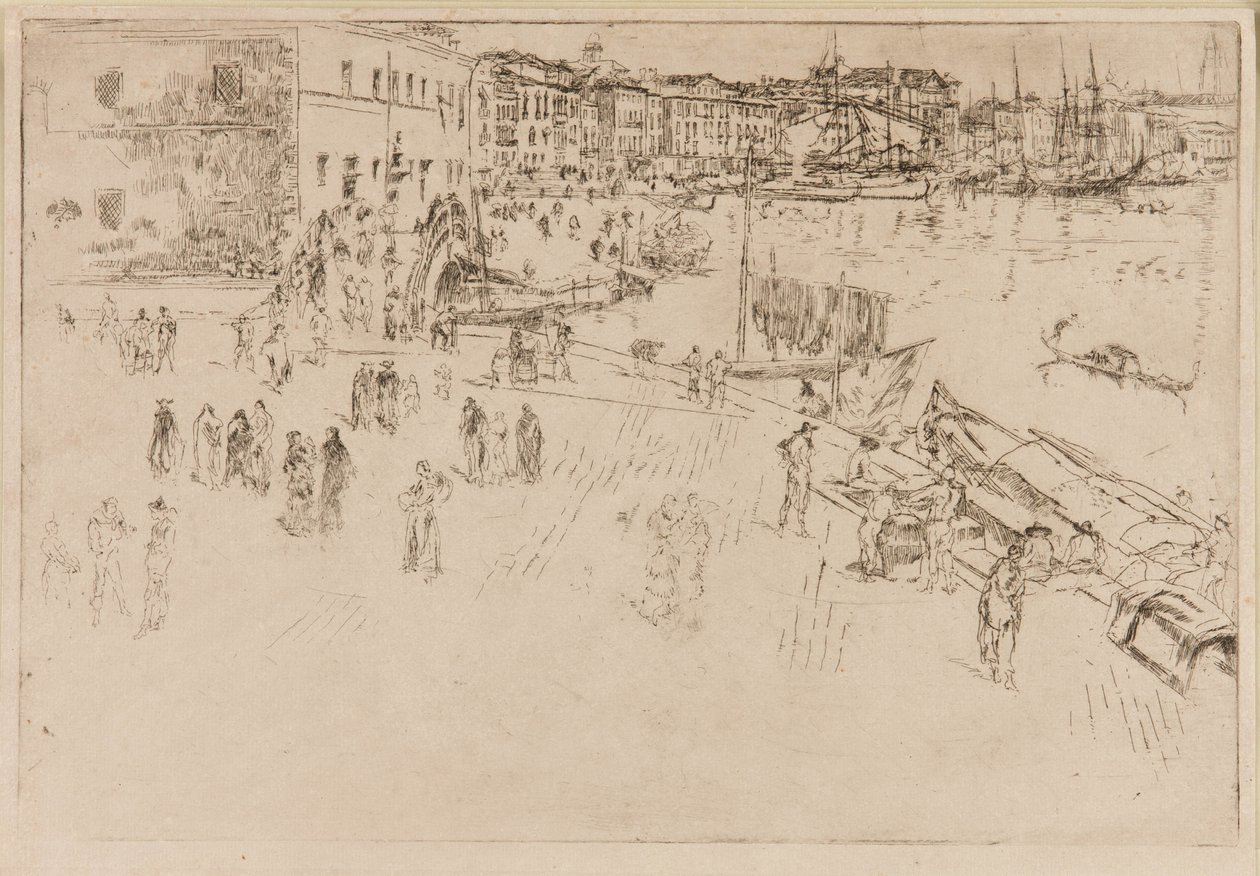 Riva av James Abbott McNeill Whistler