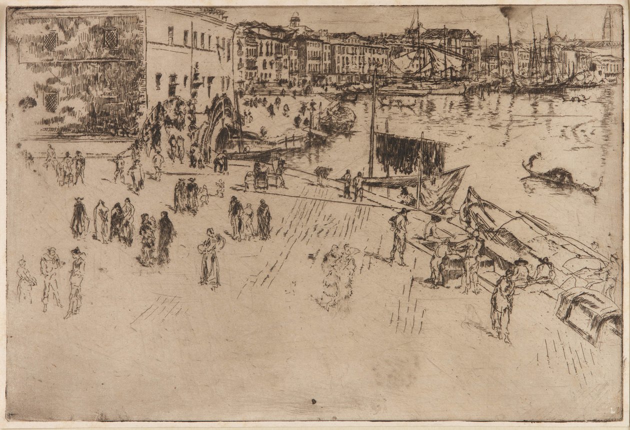 Riva av James Abbott McNeill Whistler