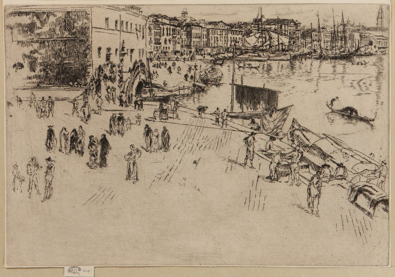 Riva av James Abbott McNeill Whistler