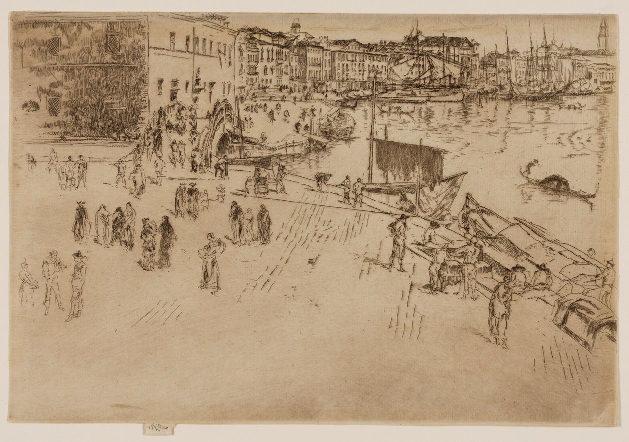 Riva av James Abbott McNeill Whistler