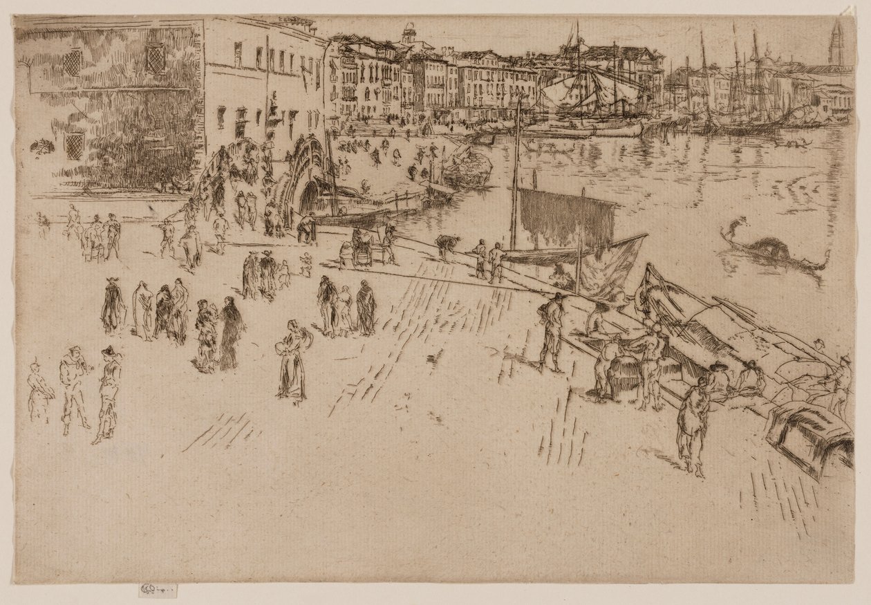 Riva av James Abbott McNeill Whistler