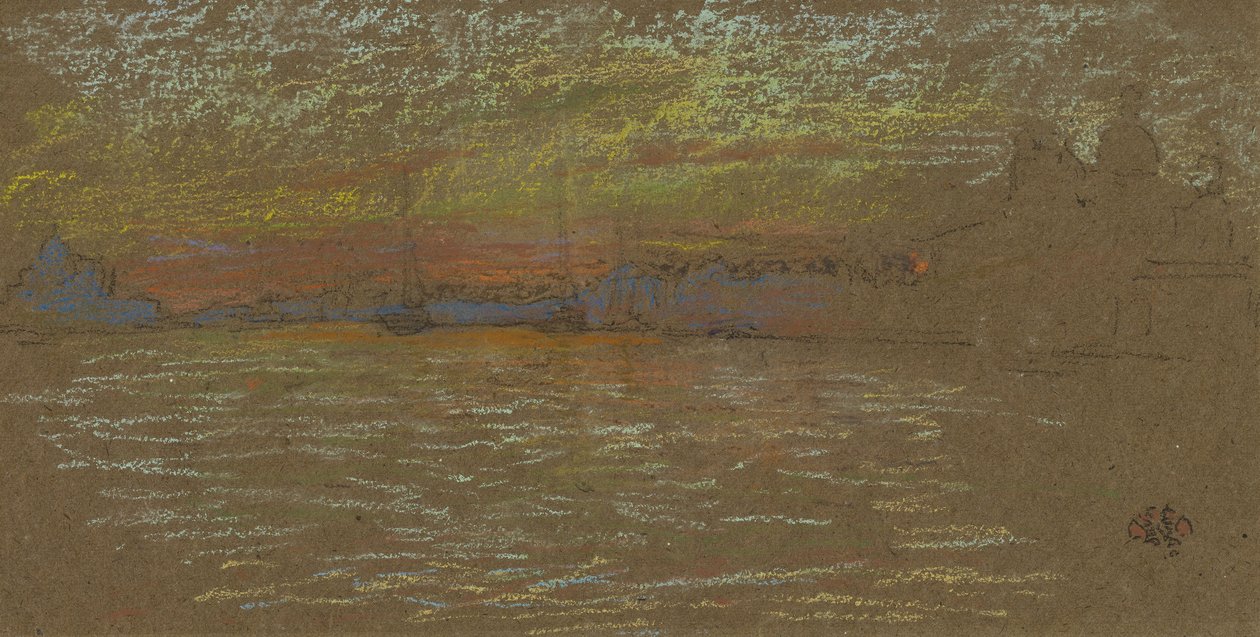 Riva av James Abbott McNeill Whistler