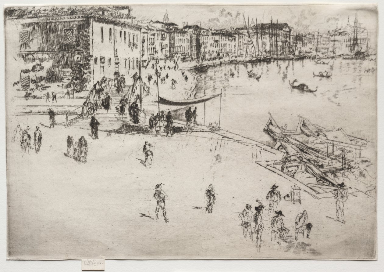 Riva, nr 2 av James McNeill Whistler
