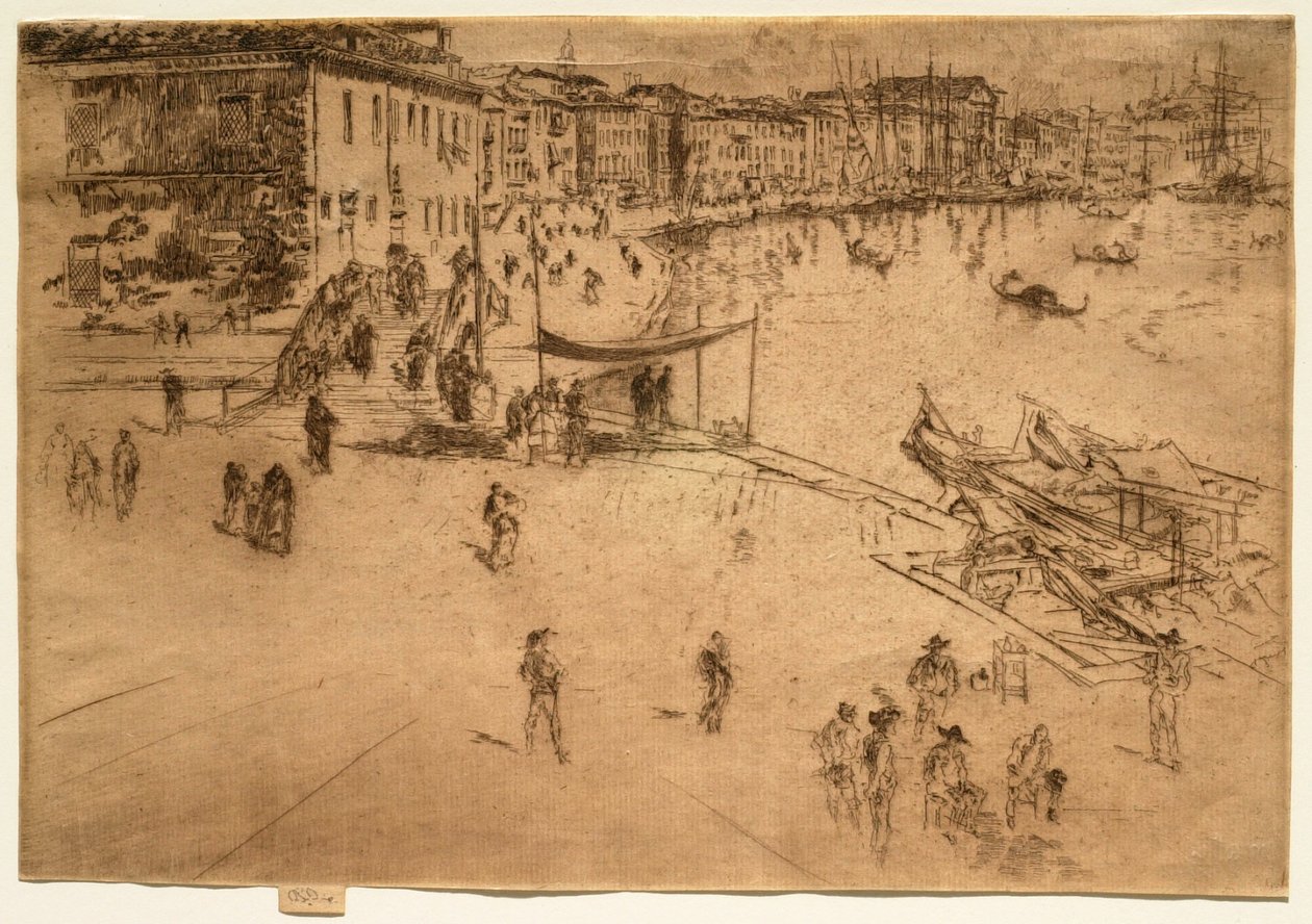 Riva nr 2 av James McNeill Whistler
