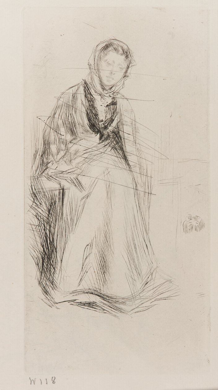 Den skotska änkan av James Abbott McNeill Whistler