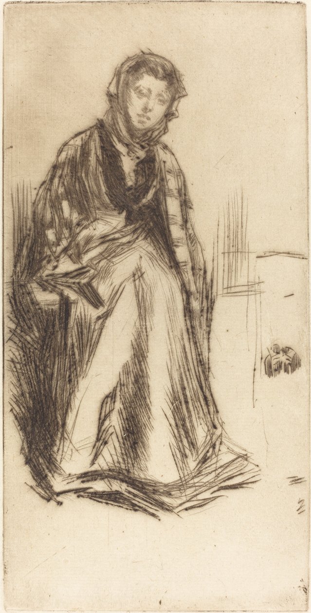 Den skotska änkan av James Abbott McNeill Whistler