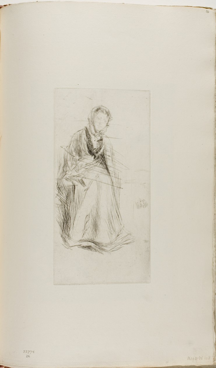 Den skotska änkan av James Abbott McNeill Whistler