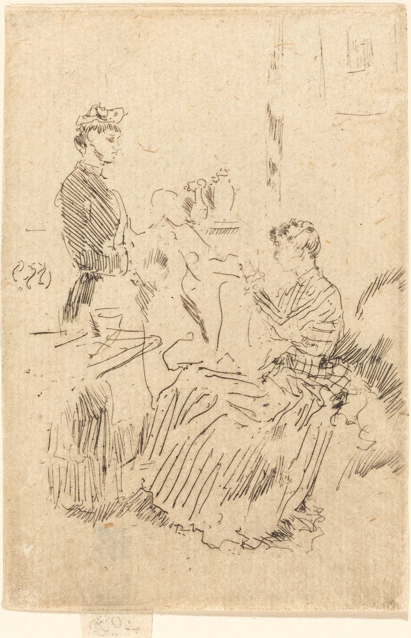 Sömmerskan av James Abbott McNeill Whistler