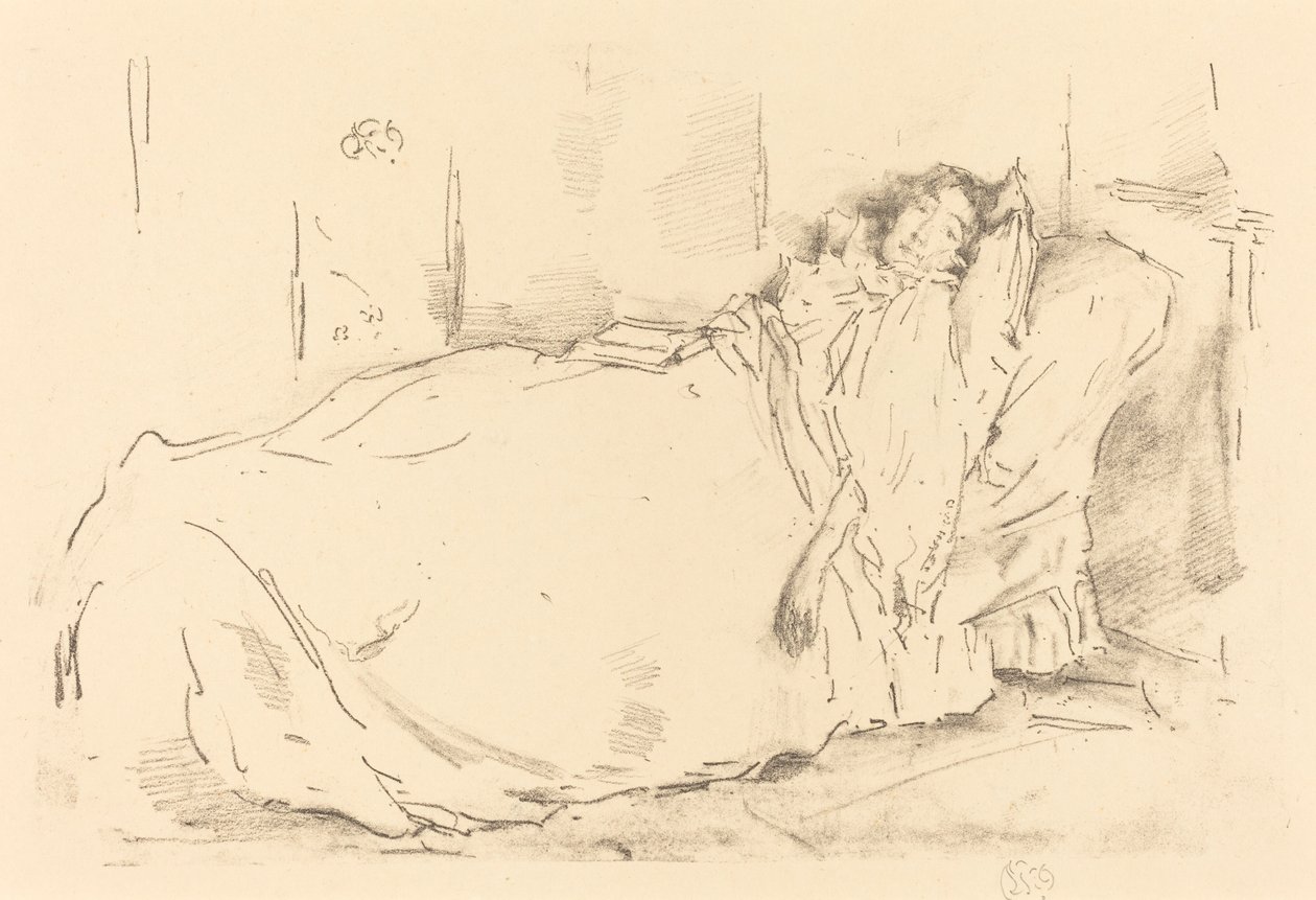 Siestan av James Abbott McNeill Whistler