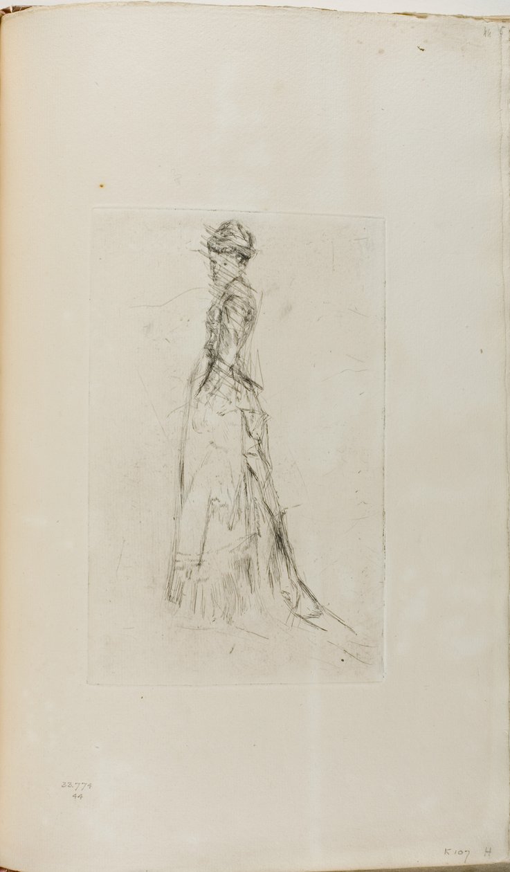Sidenklänningen av James Abbott McNeill Whistler