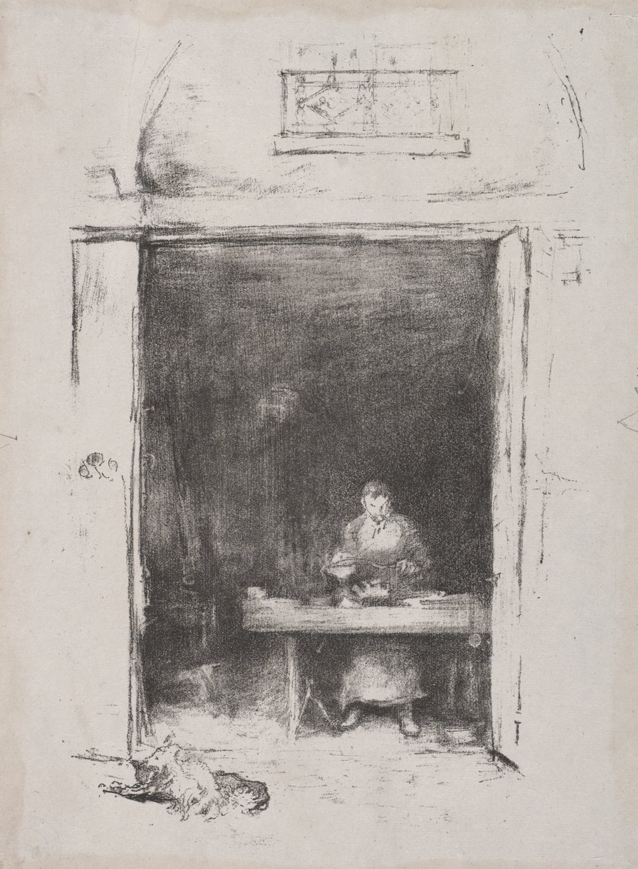 Smeden: Passage du Dragon av James McNeill Whistler