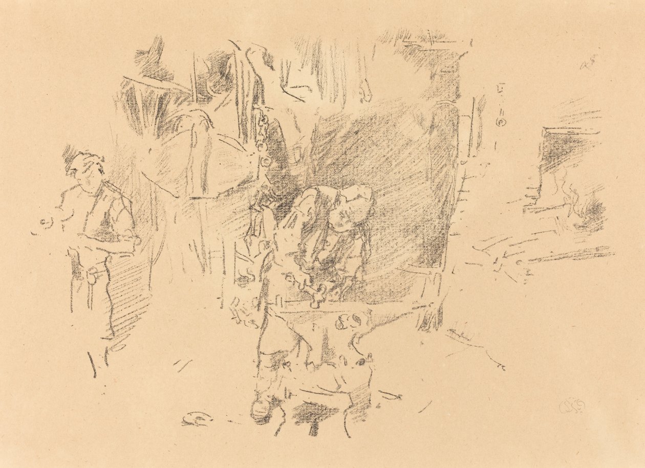 Den soliga smedjan av James Abbott McNeill Whistler